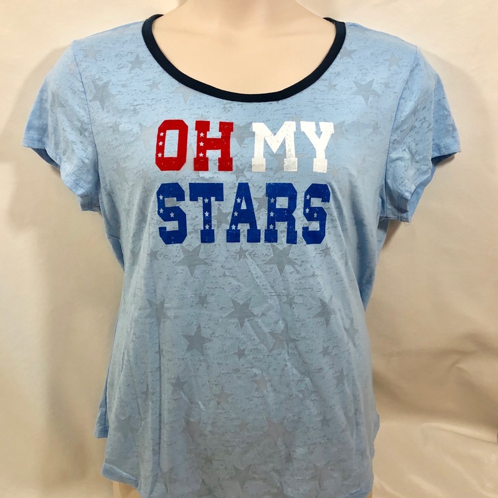 Oh my stars T-shirt blue Size XXXL